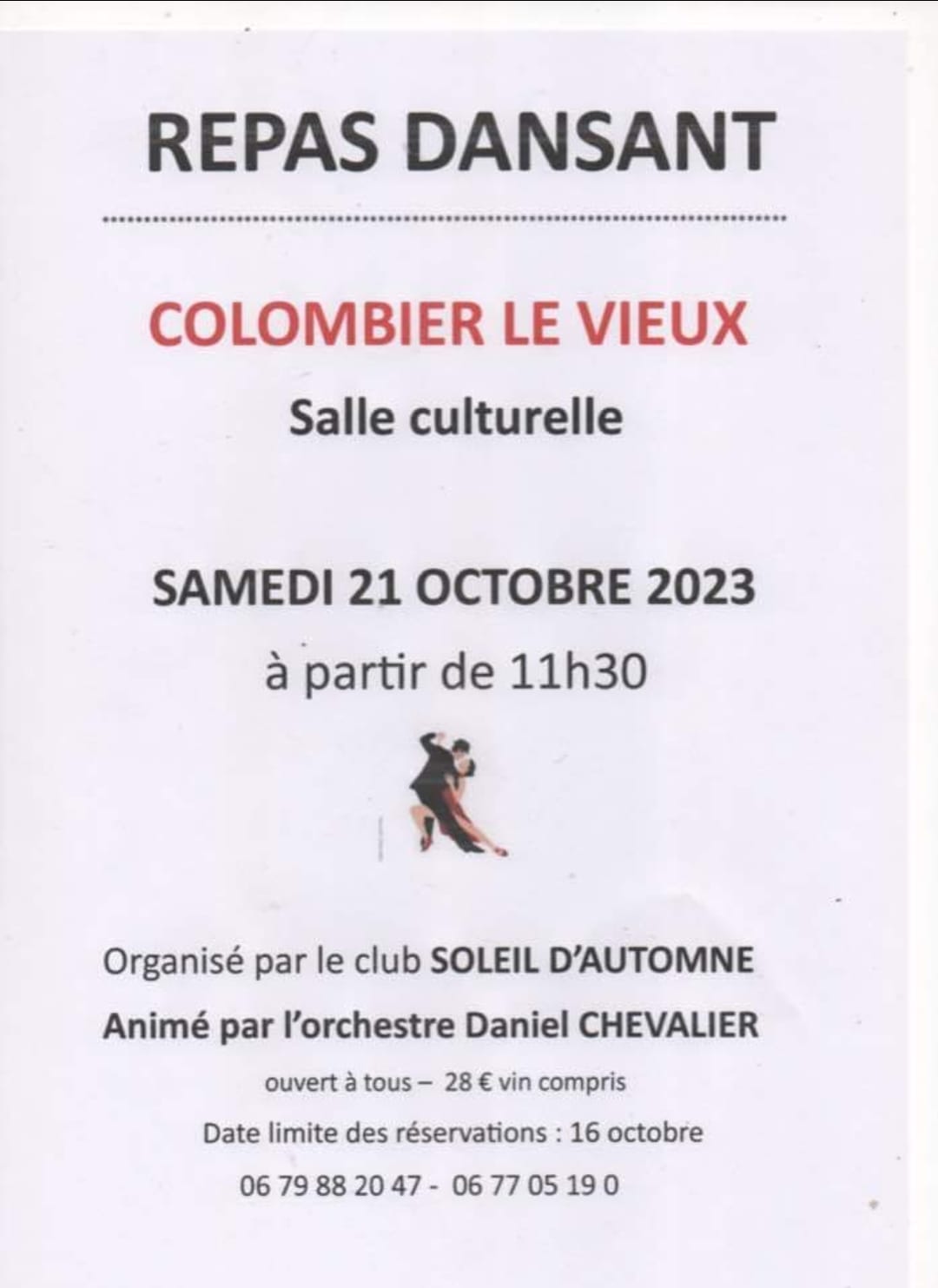 2023.10.21 repas dansant soleil automne