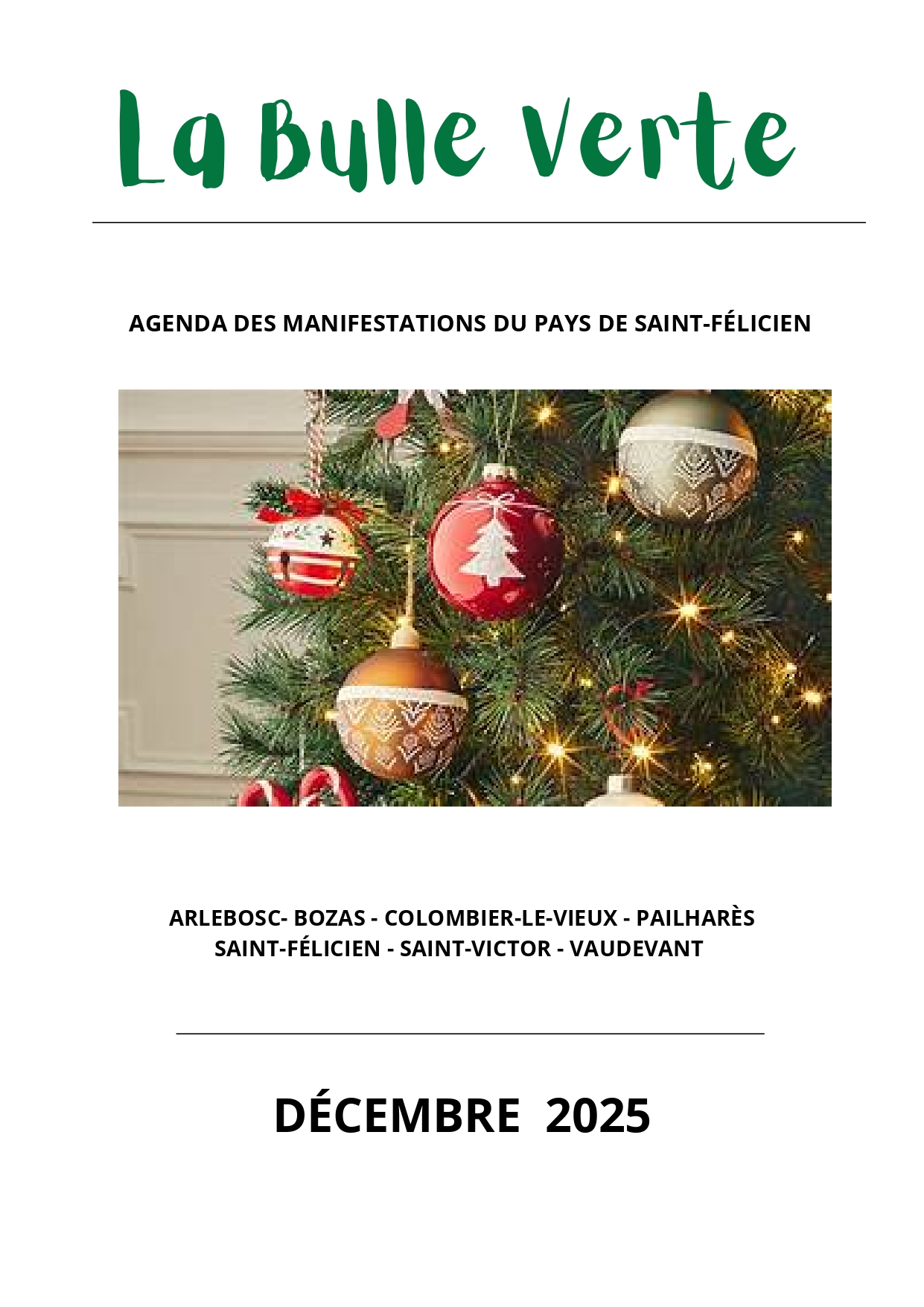 2025.12 La Bulle Verte decembre page 0001
