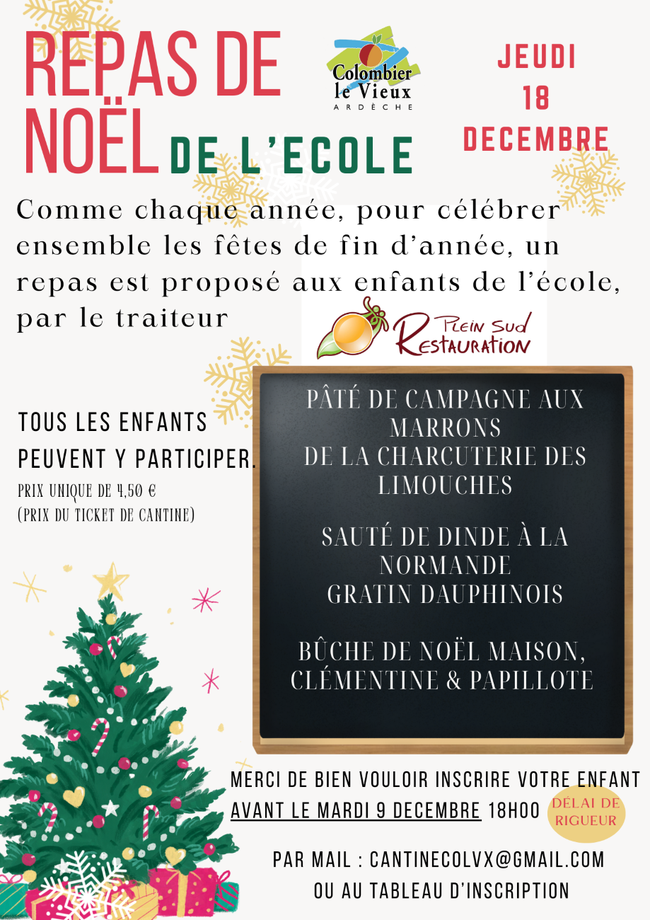 Repas de noël A4 1 Copie