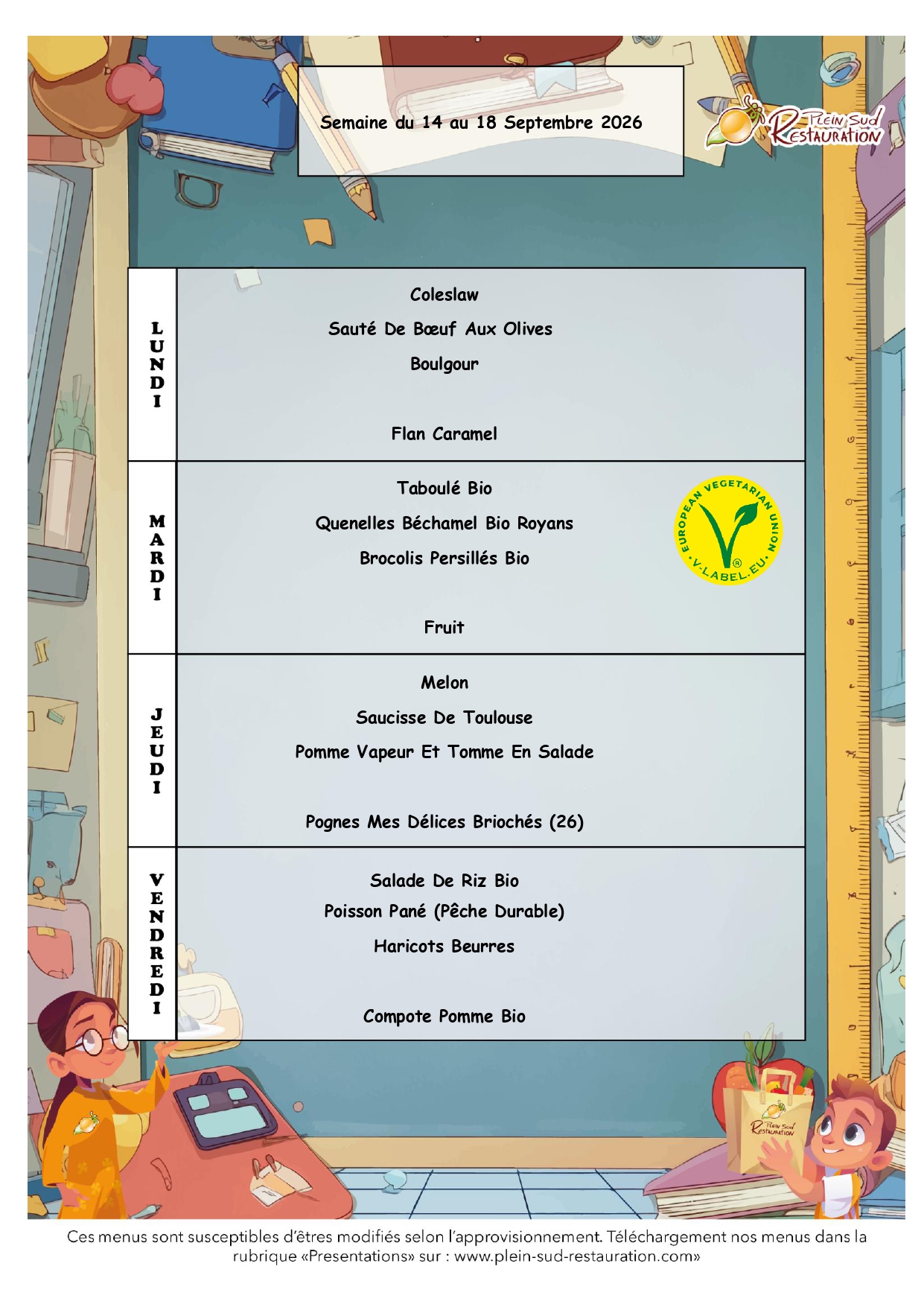 Menu septembre 2026 - page 3
