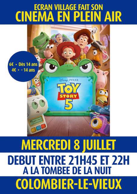 Affiche cinéma plein air Toy Story